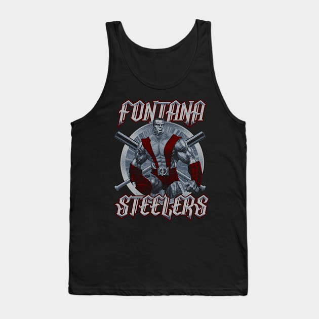 Fontana Steelers Baseball -Custom Tank Top by Secret Stash